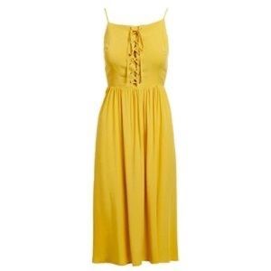 Maurice’s lace up midi dress